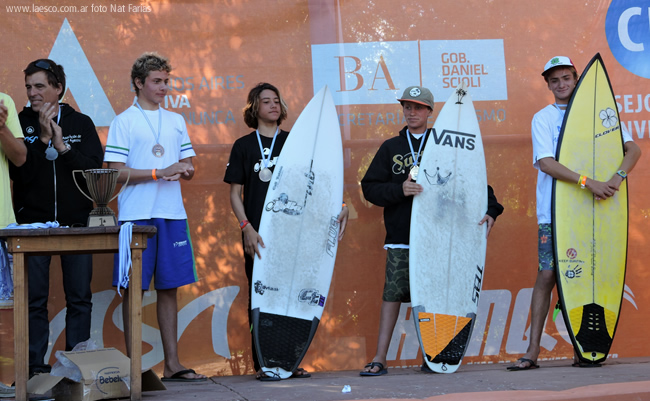 II Nacional Juvenil por Equipos de Surf Necochea 2015